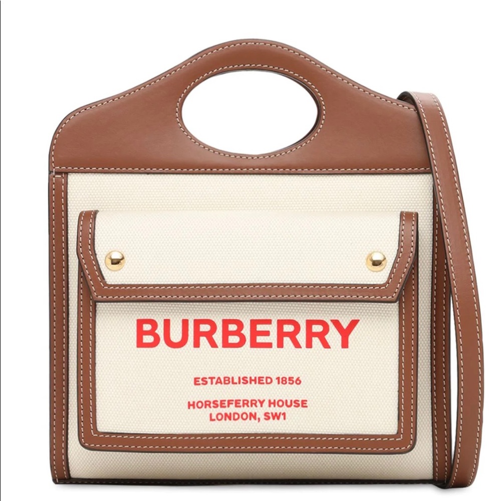 MINI POCKET CANVAS & LEATHER BAG